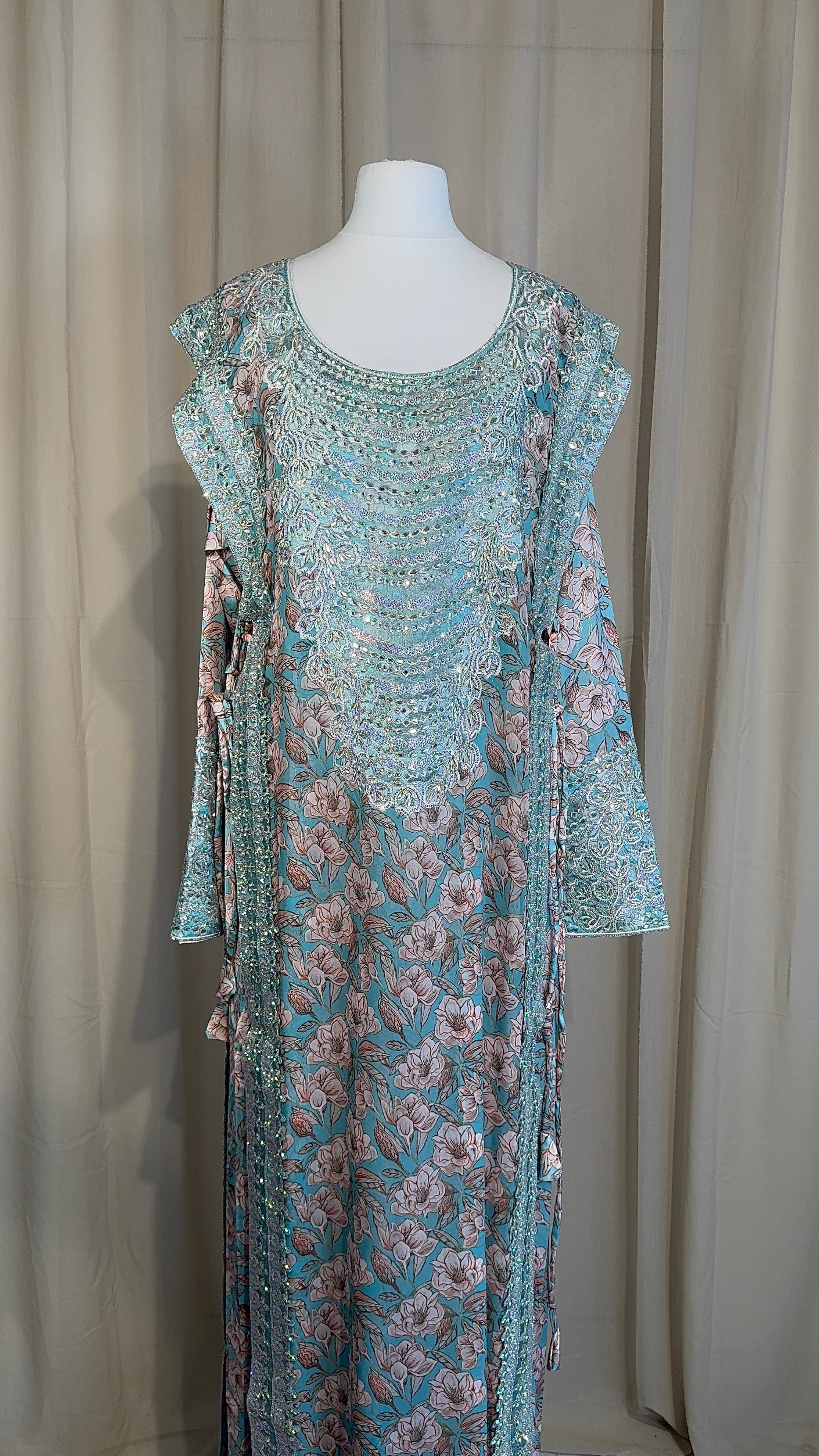 *VIP* Turquoise Corset Emirati Makhawer