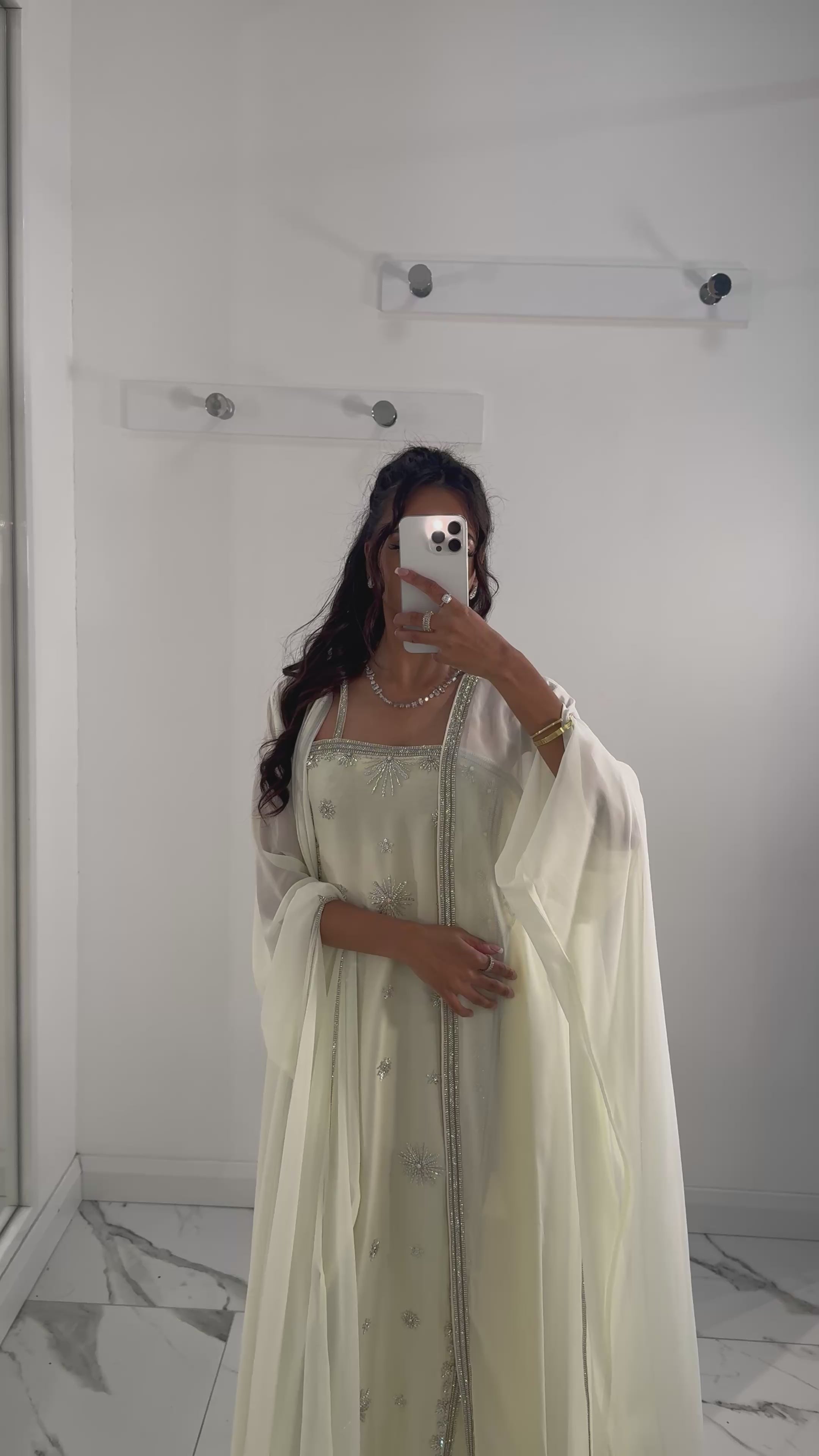 VIP Butter Yellow Emirati Dress