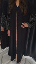 Load and play video in Gallery viewer, Beaded cuff Abaya
