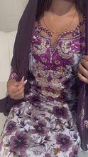 Load and play video in Gallery viewer, Purple Gold Makhwer &amp; Sheila
