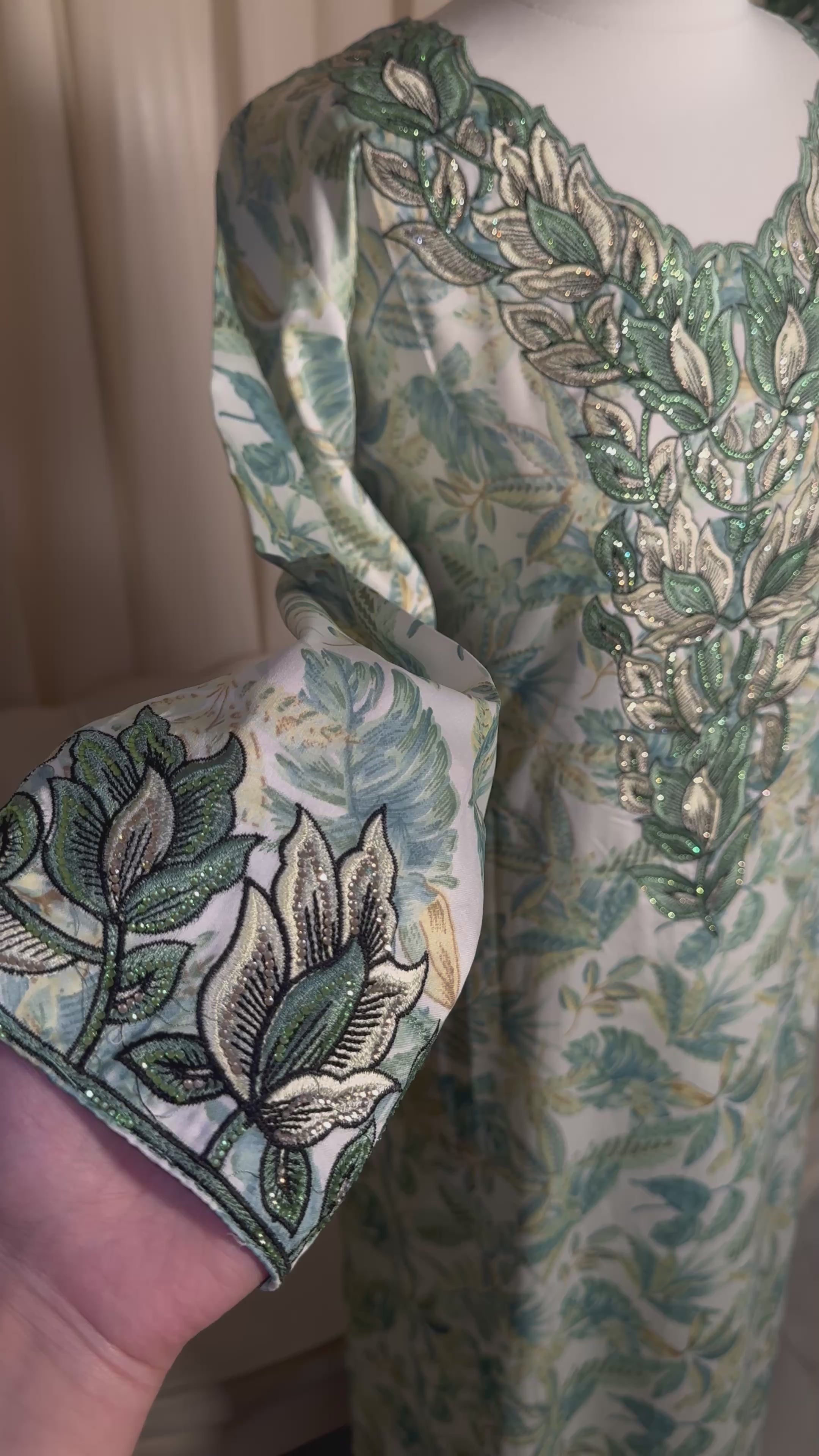 Sage Green Makhawer & Sheila