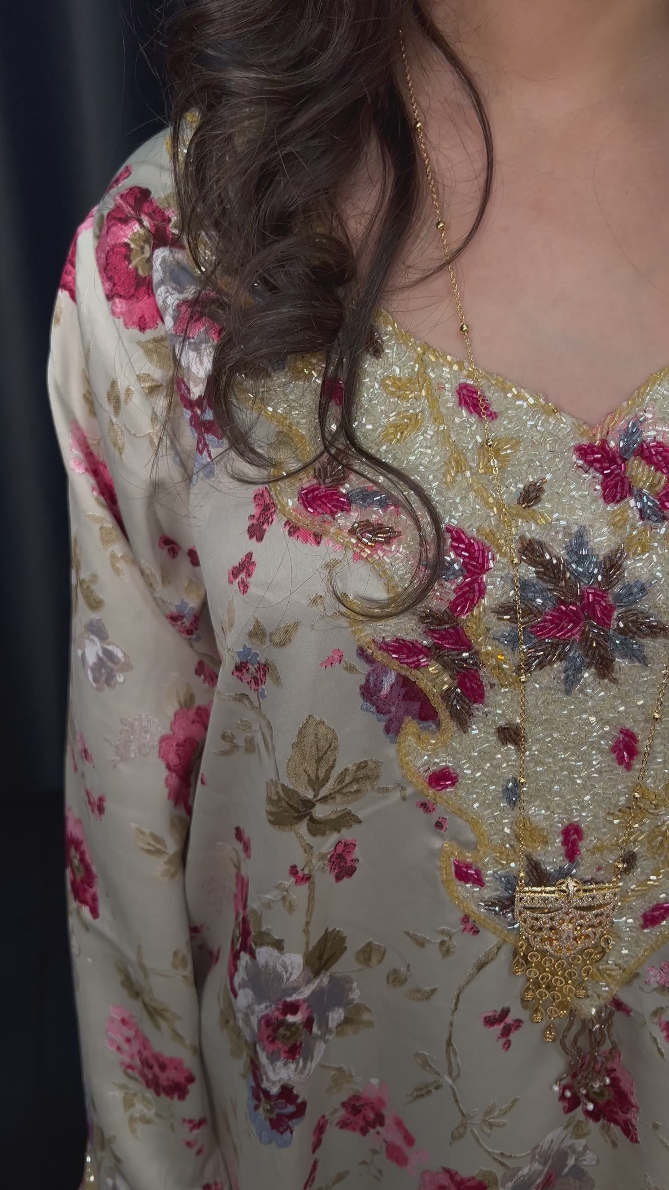 Ready Made Beaded Makhawer