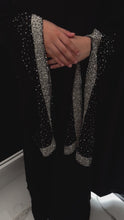 Load and play video in Gallery viewer, Beaded cape sleeve Abaya
