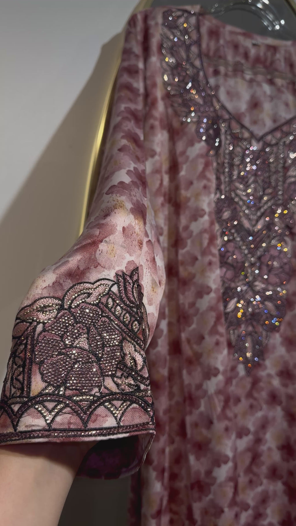 Dusty Pink Makhawer & Sheila