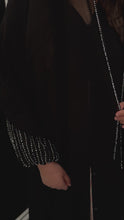 Load and play video in Gallery viewer, Beaded cuff Abaya
