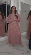 Load and play video in Gallery viewer, New Design Dusty Pink Thobe
