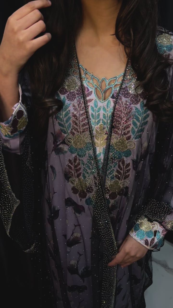 Diamonte sheila abaya